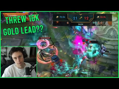 THIS Team Threw A 16k Gold Lead