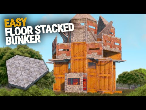 The Overpass - An OFFLINE TANK with 5 BUNKERS for Solo/Duo/Trio | Rust Base Design