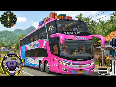 New Euro Coach Simulator 2026 - Offroad Real Bus Driving 3D - Bus Game Andriod Gameplay