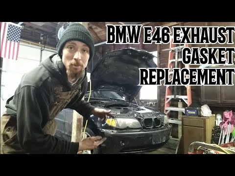 BMW e46 exhaust gasket replacement