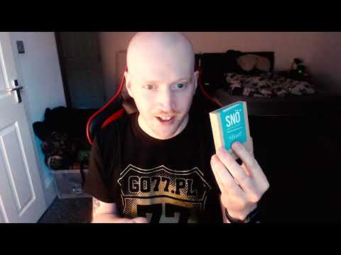 SNÖ Nicotine Pouches Packaging Overview