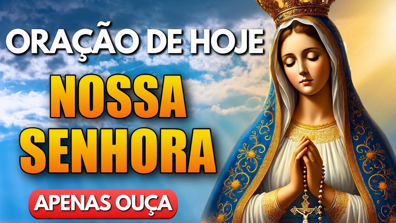 Nossa Senhora Vai Guiar o Teu Caminho! Reze Comigo!