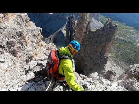 Normalweg auf die Große Zinne 2999m Dolomiten Sexten
