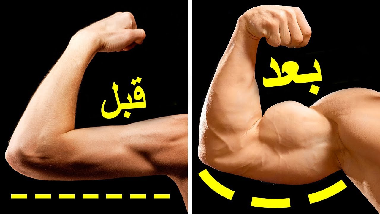٧ تمارين رائعة لتكبير العضلة ذات الرأسين في المنزل