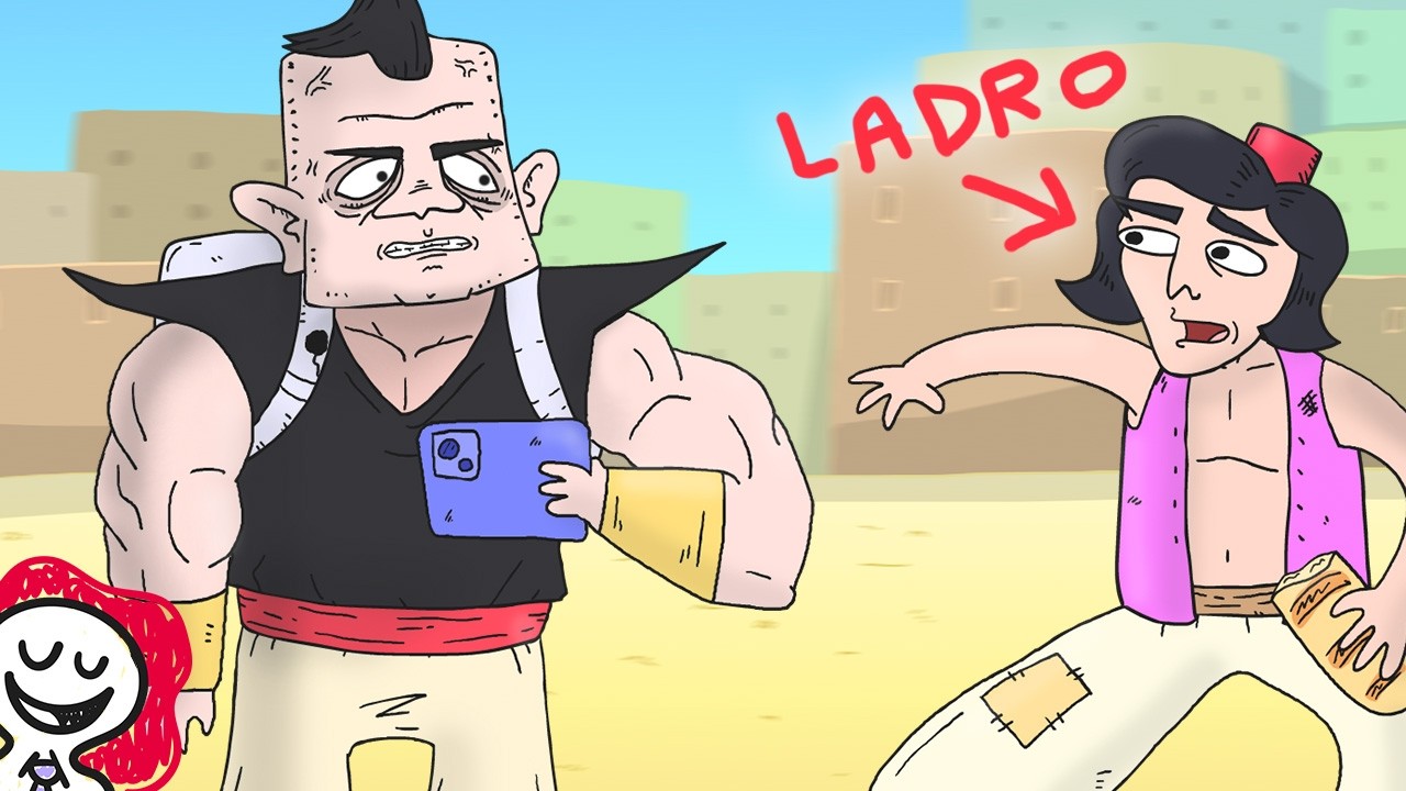 IL CICALONE ferma il LADRO Aladdin MA SCAPPA QUANDO...