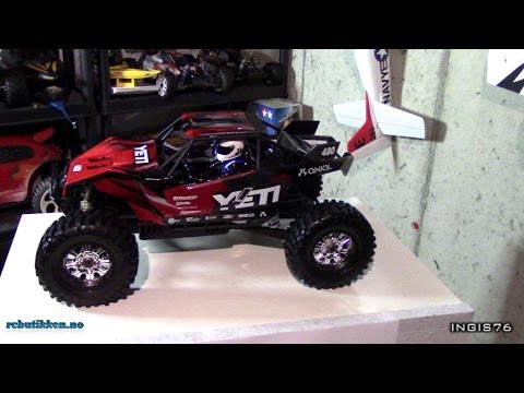 RC TRAIL AXIAL YETI XL UNBOXING AND REVIEW FROM RC BUTIKKEN NO