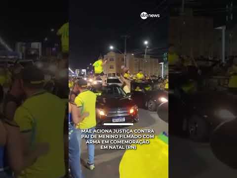 Mãe aciona justiça contra pai de menino filmado com arma em comemoração em Natal (RN) | #sbtnews