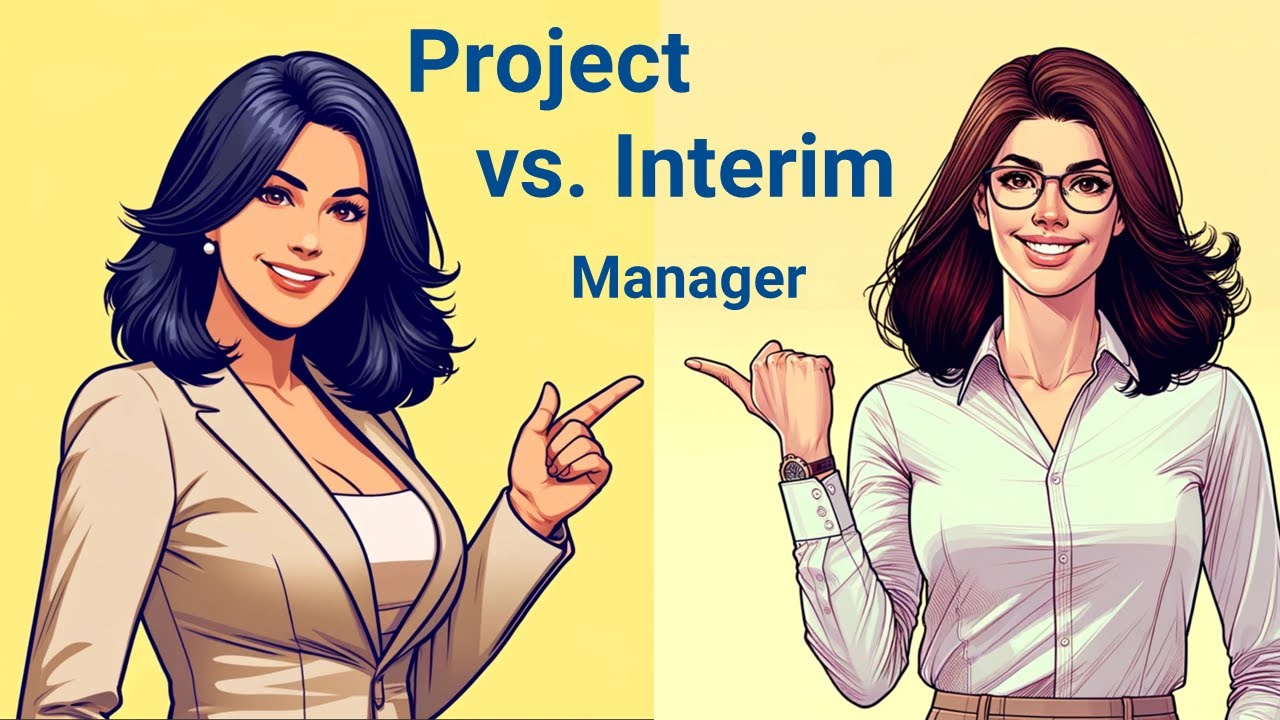 Unlock Your Potential: Project Manager vs. Interim Manager Explained 🎯 #YoungProfessionals #project