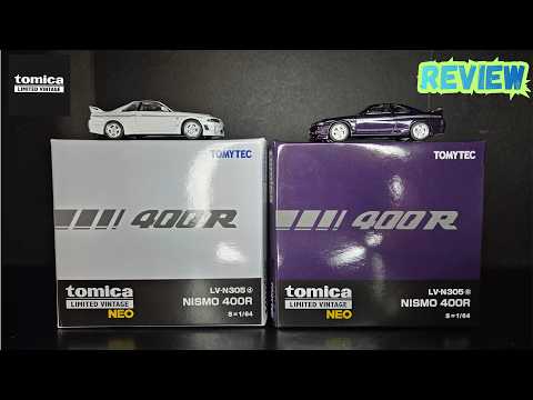 Tomica Limited Vintage Neo - Nissan Nismo 400R - Midnight Purple & White - REVIEW