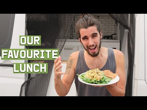 CHICKPEA SALAD // easy vegan recipes for back to school