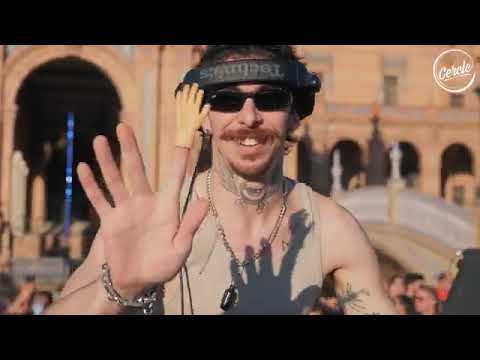 Mochakk at Plaza de España, in Sevilla, Spain for Cercle & Volcan X.A.