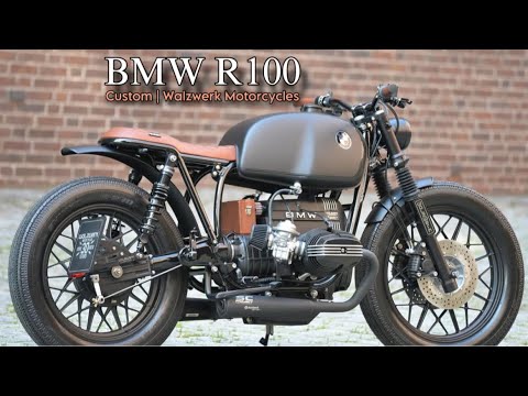 CUSTOM BMW R100 “SCHIZZO” Twin-Shock Roadster by Walzwerk Motorcycles