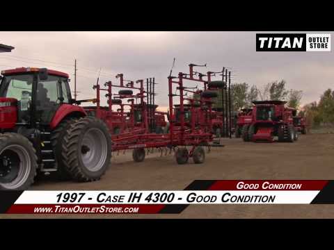 Case IH 4300, 34', Sweeps, Floating Hitch, 3 Bar...