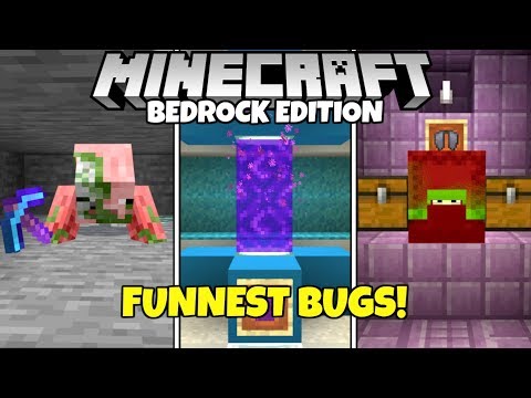 silentwisperer - The 7 Funnest Bugs And Glitches In Minecraft Bedrock Edition!