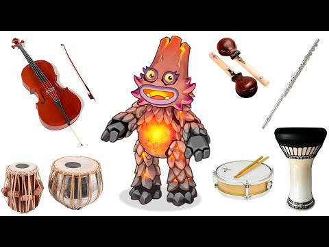 Tribal Island - All Voice Actors and Monster Instruments 4K
