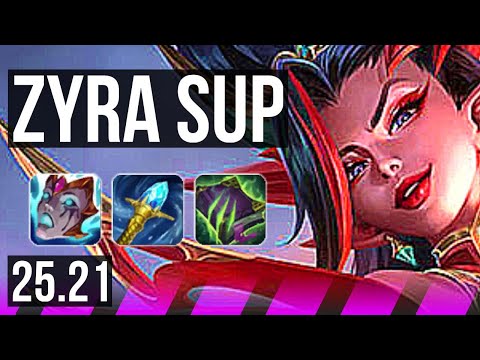 ZYRA & Jhin vs SETT & Corki (SUP) | KR Diamond | 25.21