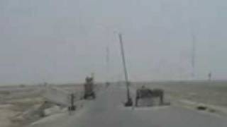 preview picture of video 'Iraqi Bridge IP Check Point'