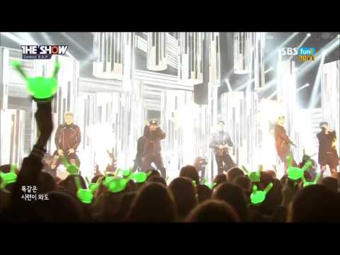 151117 - Young, Wild & Free - B.A.P @ SBS The Show Comeback Stage