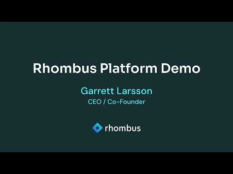 Rhombus Platform Demo