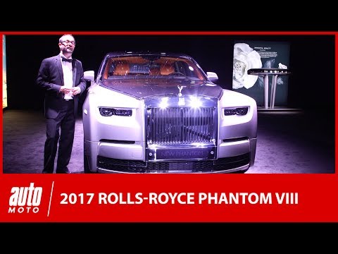 Nouvelle Rolls-Royce Phantom VIII (2017) : A bord du joyau anglais