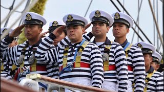 Part #2 of #1 Farewell Cuauhtémoc Mexican Navy Ship Departs NYC Eldios Al Buque Escua Cuauhtemoc en