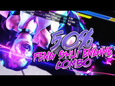 [SF6] Juri 50% Feng Shui Engine combo