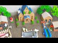Diy Build Amazing Village House Cow Shed Goat Shed Swimming Pool Horse Stable