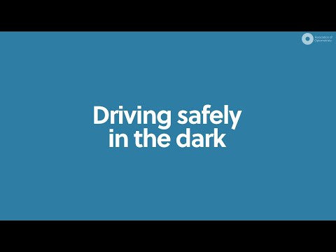 Driving in the dark