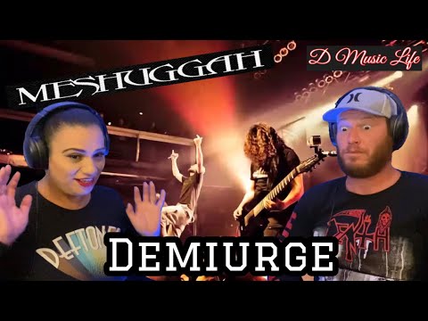 MESHUGGAH - Demiurge (Reaction) #meshuggah #demiurge #d_music_life
