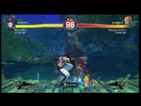 SSF4 [A vs A]: WeirdoNeo(#3 Juri) vs Playing To W1n(#7 Dhalsim) Ep.154