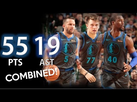 Luka Doncic, JJ Barea & Harrison Barnes🔥Full Highlights vs Celtics - Dallas Mavericks - 24.11.18
