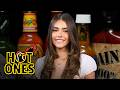 Madison Beer Lives Out Her Dream While Eating Spicy Wings | Hot Ones