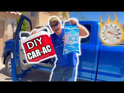 DIY Ice Cooler Air Conditioner-For Cars