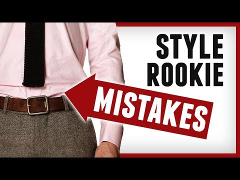 7 Style Rookie Tips | Beginner Fashion Mistakes Most Men Make | RMRS Video