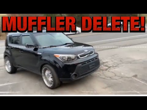 2016 Kia Soul 1.6L EXHAUST w/ Muffler Delete!!!