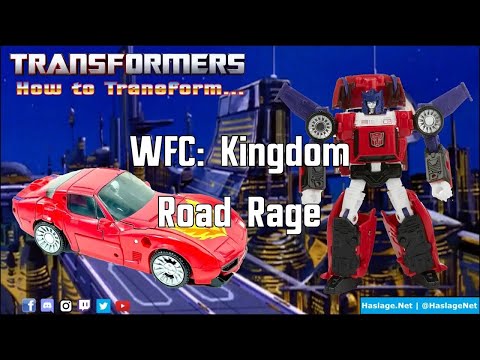 Transformers Kingdom Deluxe Road Rage
