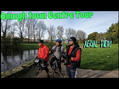 Omagh town centre tour! With an aerial view. Holiday kaya tour ko kayo sa town dito. Barako Umbra