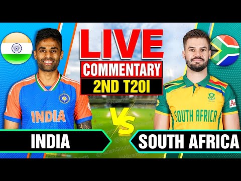 🔴Live: India vs South Africa | 2nd T20I | Live Cricket Score & Commentary