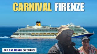 A Month on Carnival Firenze | Our Experience