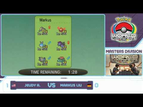 2014 Pokémon World Championships VG Master Division Top Cut- Jeudy A vs Markus L