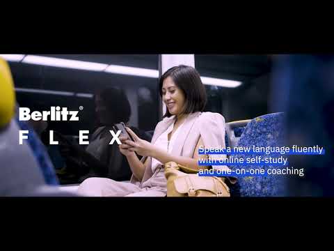 Berlitz Flex- New Online Self-paced course with one-one coaching from expert Berlitz Instructors.