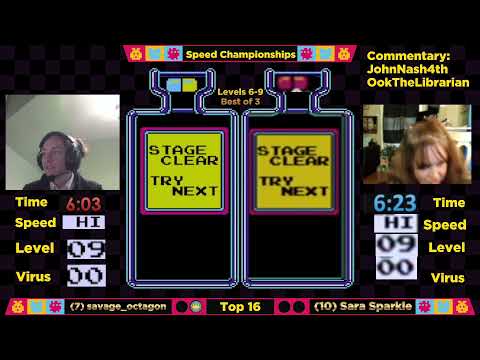 DrMC Speed Championships 2021 - savage_octagon vs. sarasparkle - Round 1