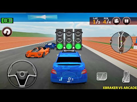 Drive for Speed Simulator: Blue Pereza Car Unlocked Missions Mode - Android GamePlay 3D