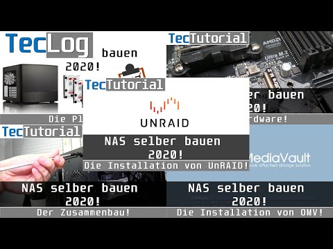 Die Selbstbau-NAS 2020 - Videoreihe ist nun verfügbar! | Wir bauen einen Retro-PC | Urlaub | TecLog
