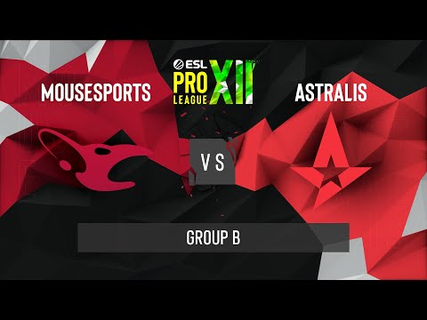 CS:GO - Astralis vs. mousesports [Dust2] Map 1 - ESL Pro League Season 12 - Group B - EU