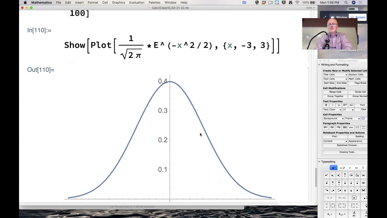 RandomVariate, NormalDistribution, and NumberLinePlot in Mathematica (Simulate Sampling)