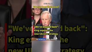 Is the US Abandoning Ukraine? Angus King Demands Answers