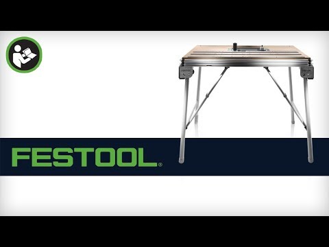 Getting Started with your Festool MFT/3 Conturo Work Table