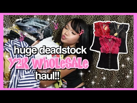INSANE DEADSTOCK Y2K WHOLESALE HAUL