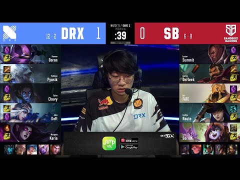 SB vs DRX | W8D3 | Match 71 Game 2 | LCK Summer Split 2020 – S10 | SANDBOX Gaming vs DragonX